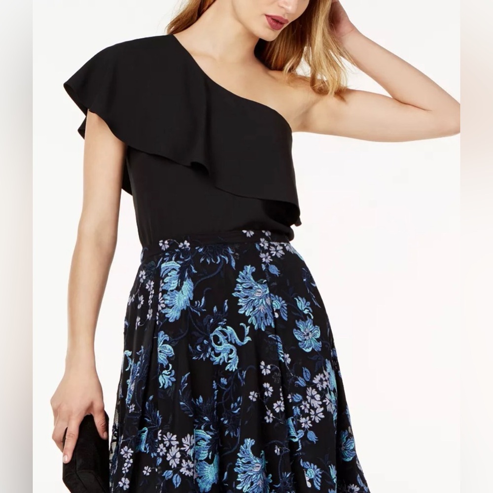 Sachin & Baby SB by One-Shoulder Ruffled Top
